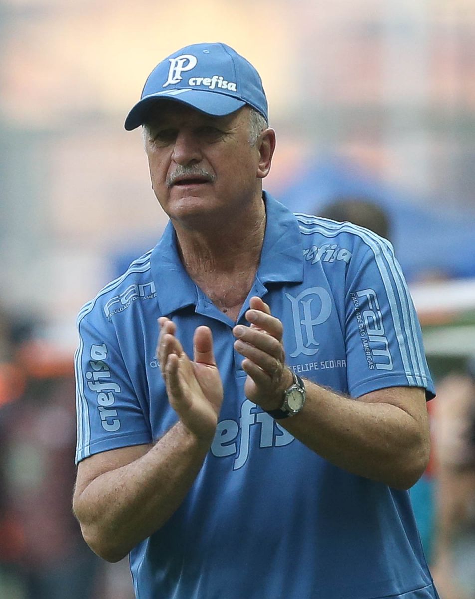 Cesar Greco/Ag Palmeiras/Divulgação_Felipão elogiou postura da equipe
