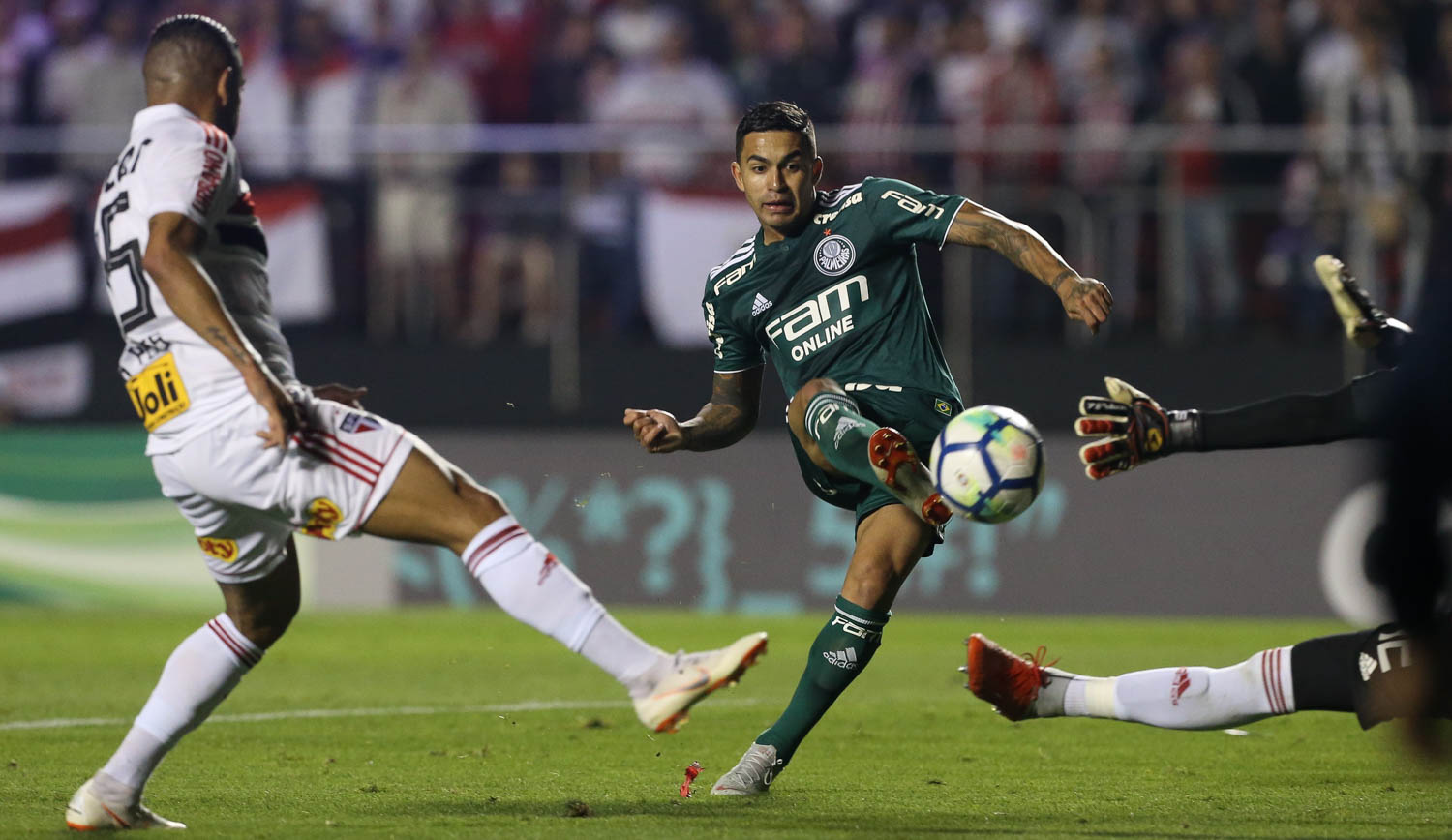 Cesar Greco/Ag. Palmeiras/Divulgação_Dudu anotou mais uma assistência no jogo deste sábado (06)