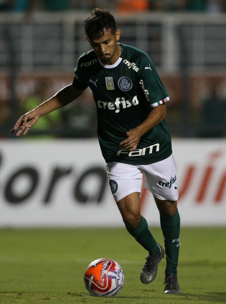 Cesar Greco/Ag Palmeiras/Divulgação_De pênalti, Scarpa ampliou vantagem alviverde