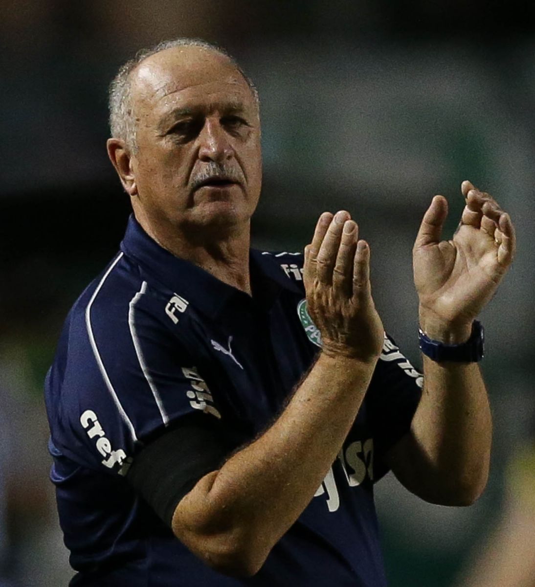 Cesar Greco/Ag Palmeiras/Divulgação_Técnico Felipão valorizou a consistência do time palmeirense nesta noite