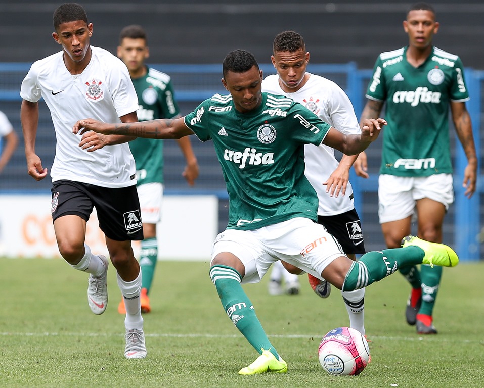 Fabio Menotti/Ag Palmeiras/Divulgação_Sub-20 do Palmeiras precisa vencer por dois gols de diferença para sagrar-se campeão