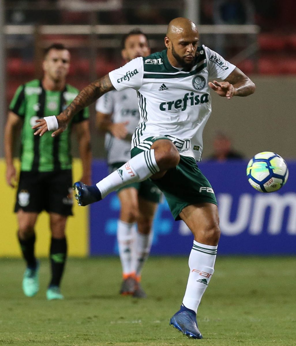 Cesar Greco/Ag Palmeiras/Divulgação_Palmeiras bateu América-MG nesta quarta (09) e alcançou feito inédito fora de casa