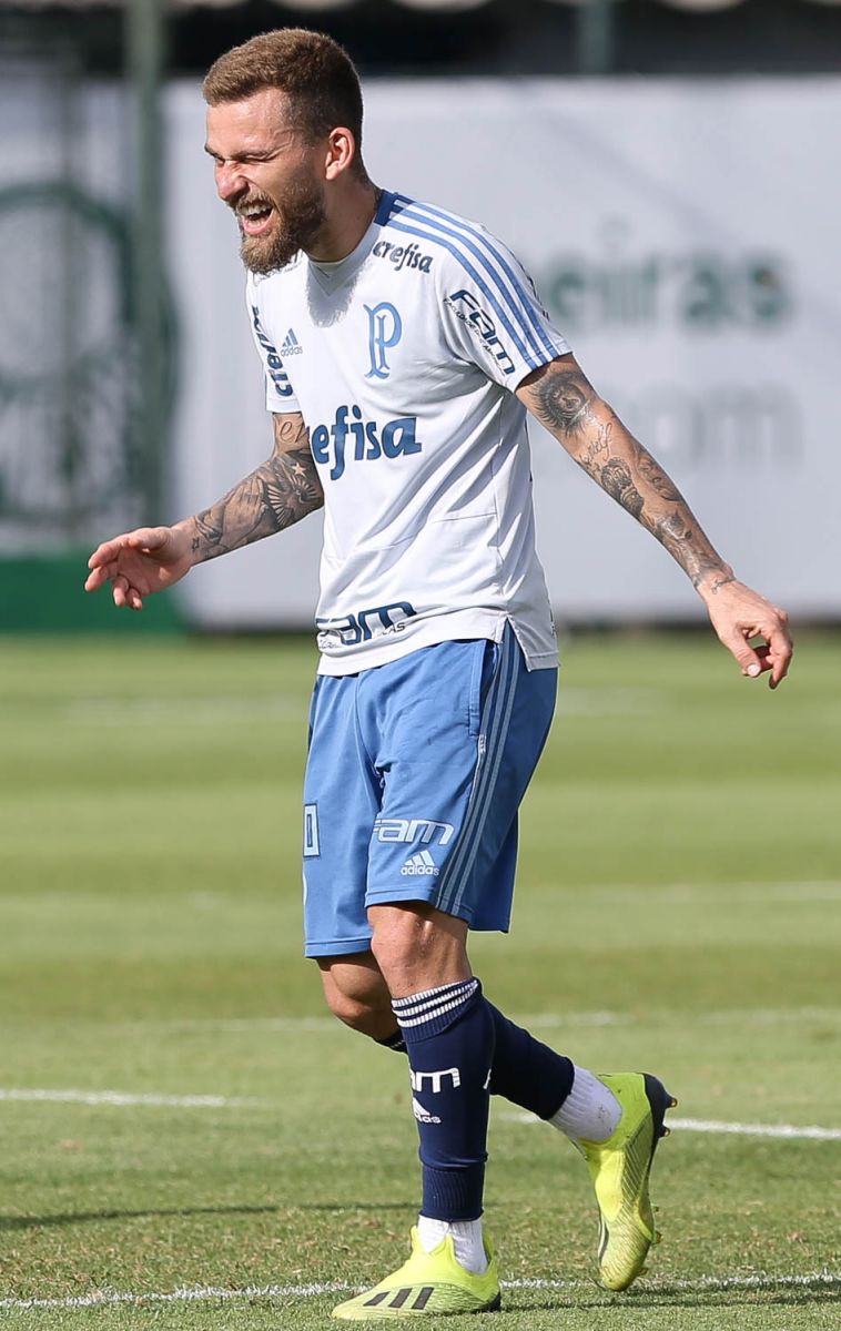 Cesar Greco/Ag. Palmeiras/Divulgação_Lucas Lima é o jogador palestrino que mais atuou no Brasileiro