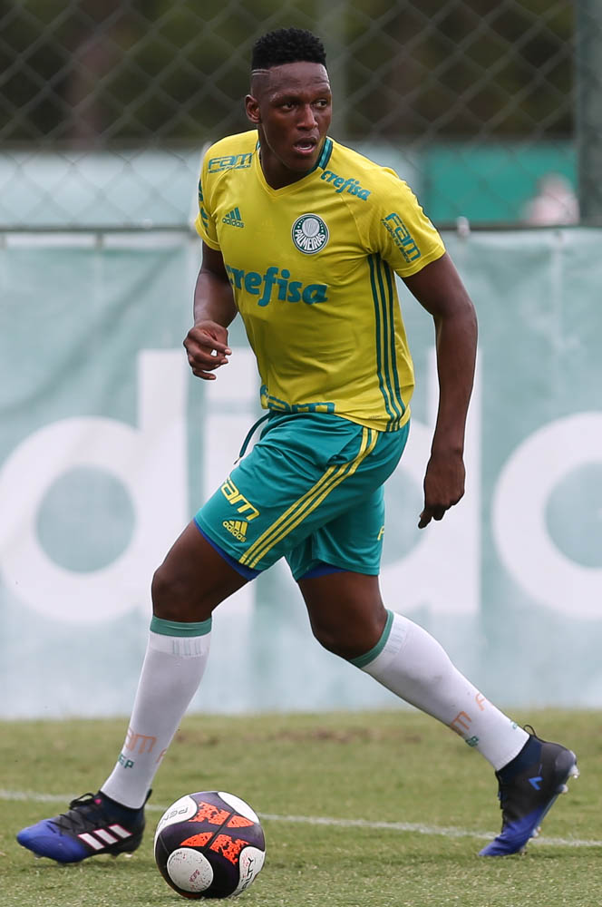 Cesar Greco/Ag Palmeiras/Divulgação_Mina foi titular no jogo-treino desta segunda (06)