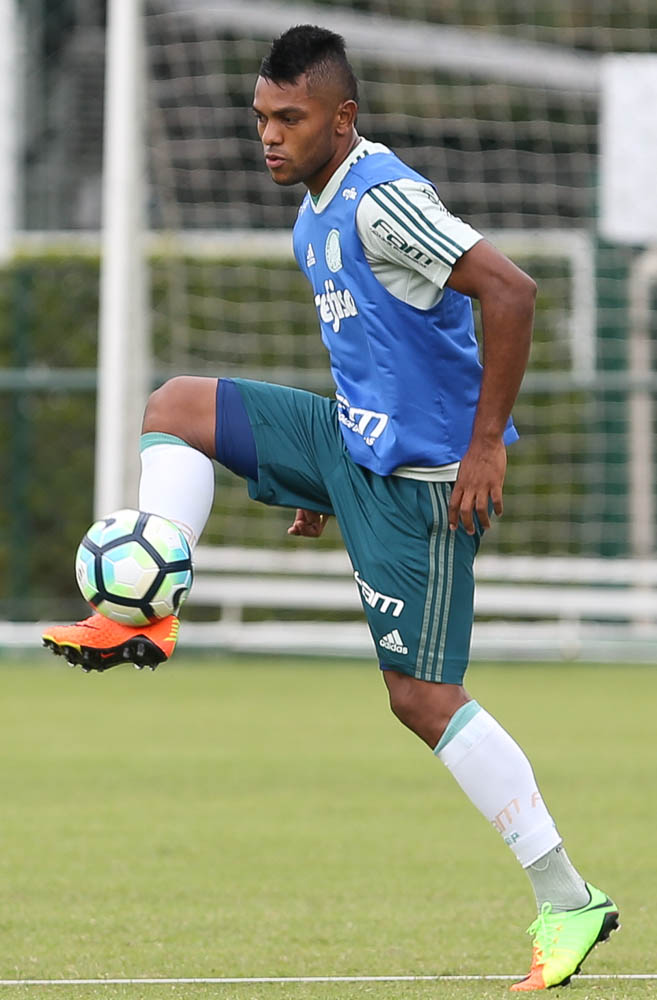 Cesar Greco/Ag Palmeiras/Divulgação_Borja disputará a sua primeira edição de Brasileiro