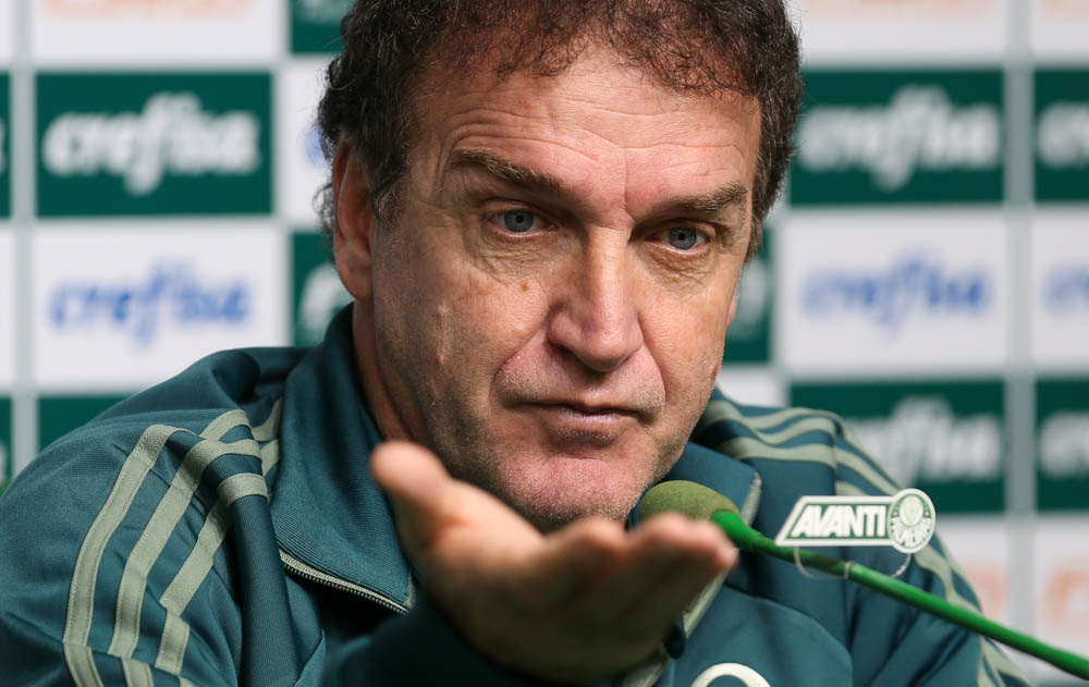 Cesar Greco/Ag. Palmeiras/Divulgação _ O comandante concedeu entrevista coletiva na tarde desta sexta-feira (11)
