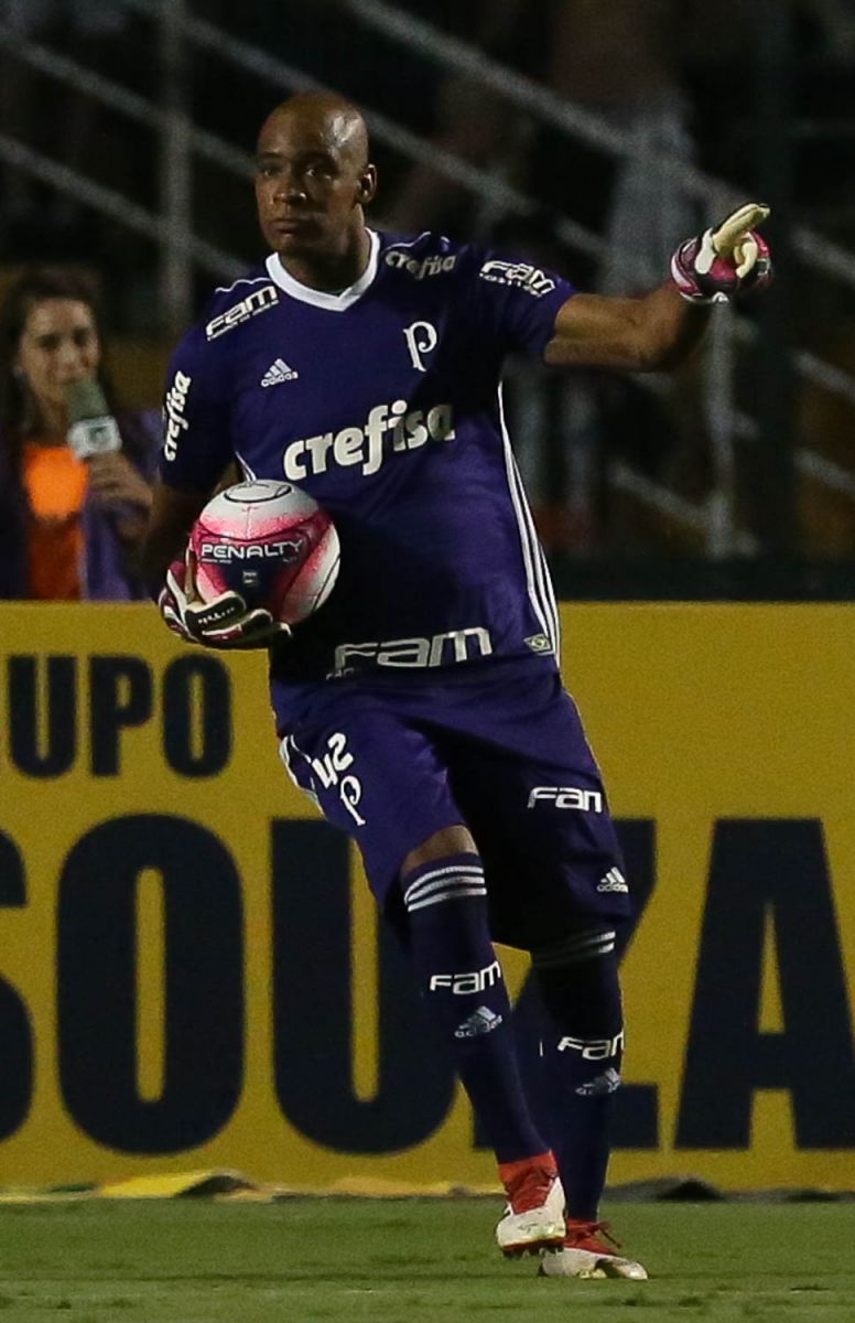 Cesar Greco/Ag Palmeiras/Divulgação_Jailson fez grandes defesas contra o Santos