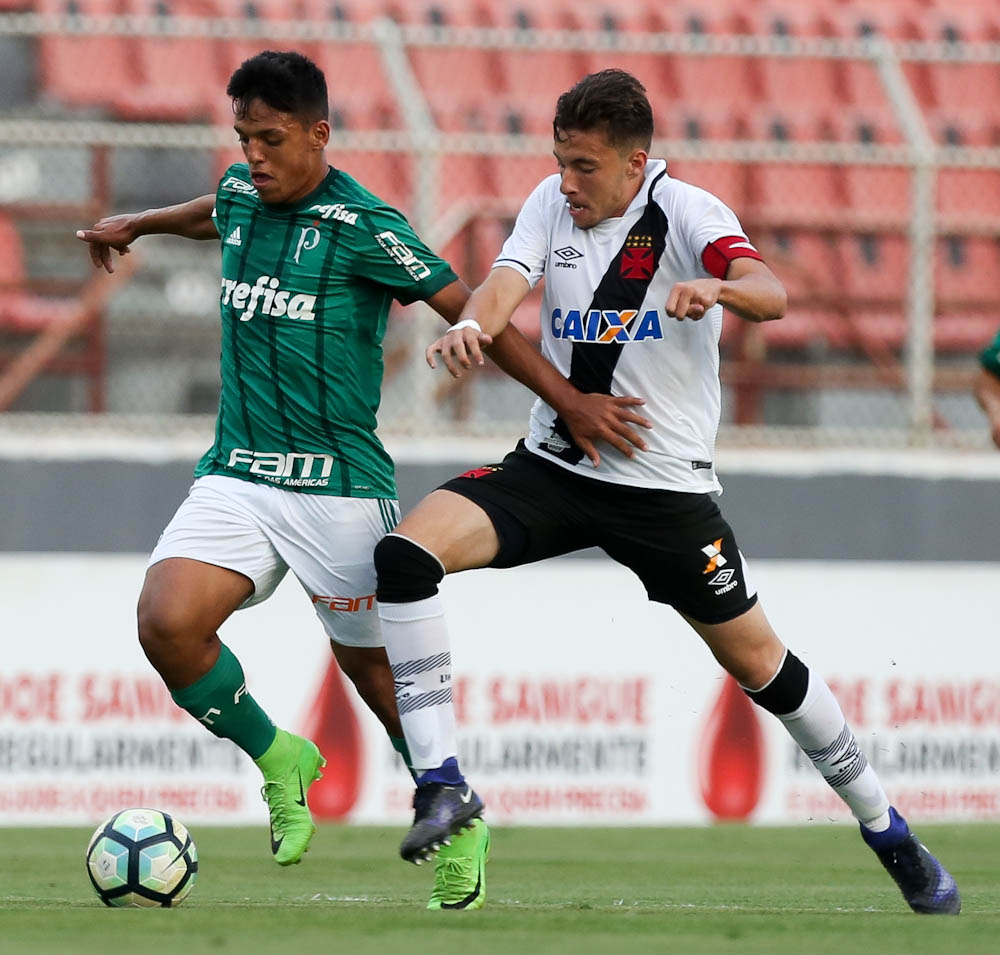 Fabio Menotti/Ag. Palmeiras/Divugação_O Sub-17 do Palmeiras venceu o Vasco por 2 a 0 no jogo de ida