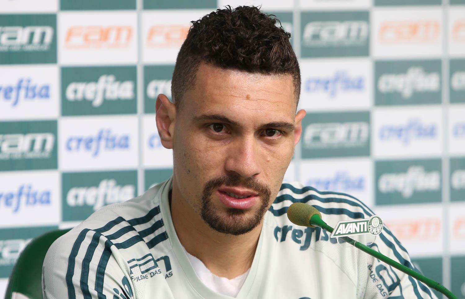 Cesar Greco/Ag. Palmeiras/Divulgação_Após pré-temporada especial, Moisés vive a expectativa de voltar a jogar