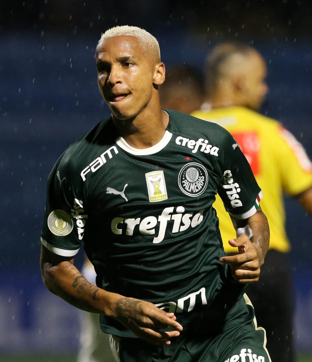 Cesar Greco/Ag Palmeiras/Divulgação_Deyverson abriu o placar para o Verdão