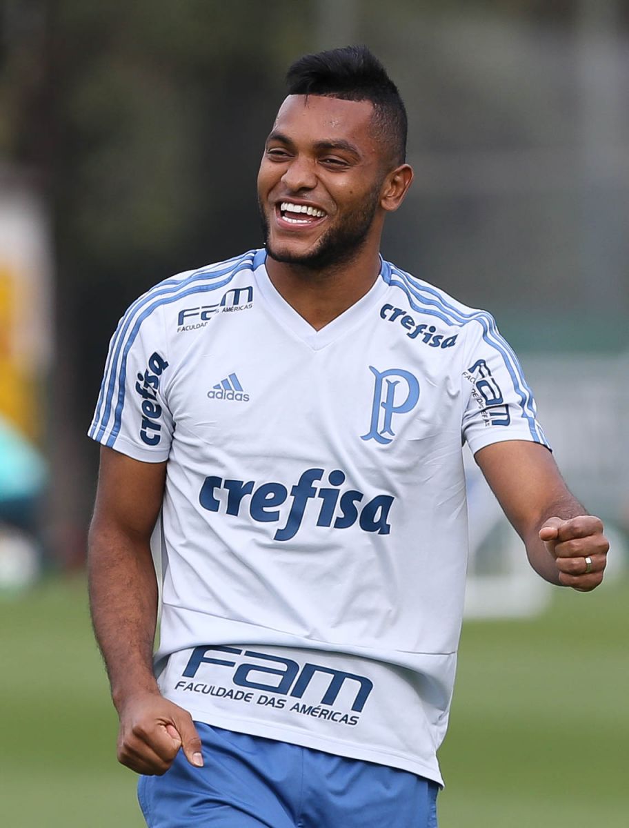Cesar Greco/Ag. Palmeiras/Divulgação_O Palmeiras marcou 81 gols nesta temporada, sendo que 17 deles foram anotados por Borja