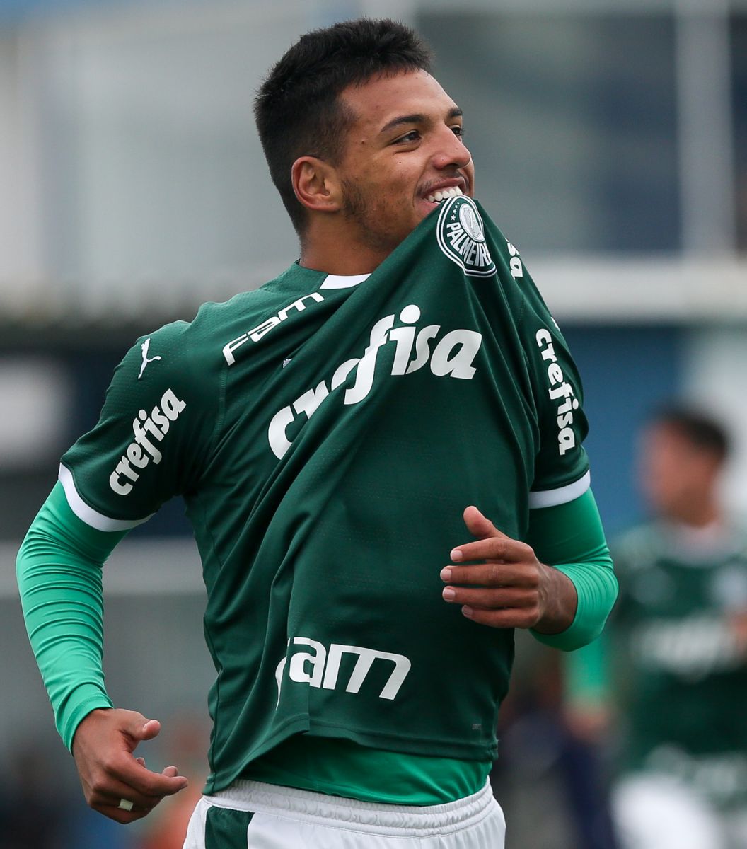 Fabio Menotti/Ag. Palmeiras/Divulgação_Gabriel Menino marcou o gol do Verdão