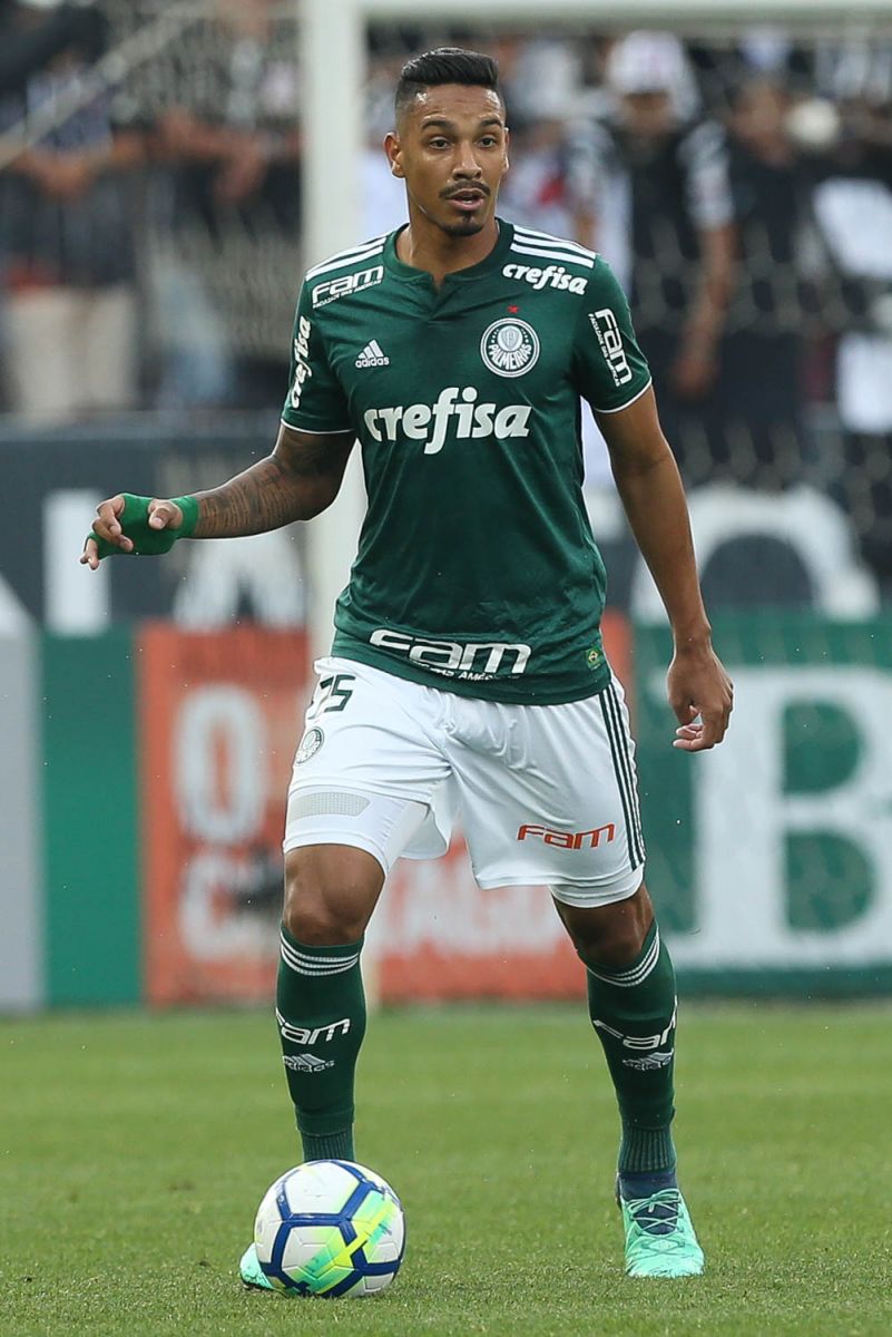 Cesar Greco/Ag Palmeiras/Divulgação_No final do prélio, A. Carlos acertou a trave do Corinthians e por pouco não empatou
