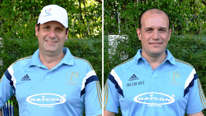 Heron Ledon/Divulgação_Zero e Fabio garantiram o pódio na categoria Composto Masculino