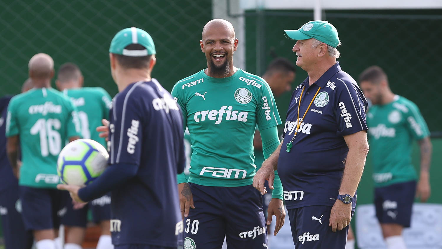 Cesar Greco/Ag Palmeiras/Divulgação_Nesta terça (02), grupo palmeirense encerrou preparação para o duelo com o Guarani