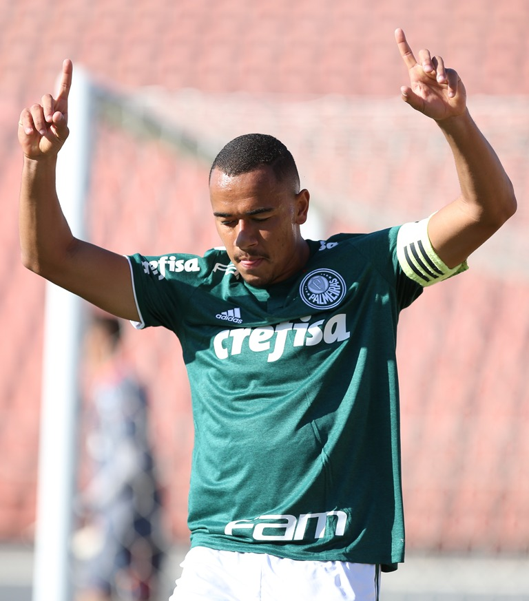 Fabio Menotti/Ag Palmeiras/Divulgalgação_Papagaio marcou o primeiro do Verdão