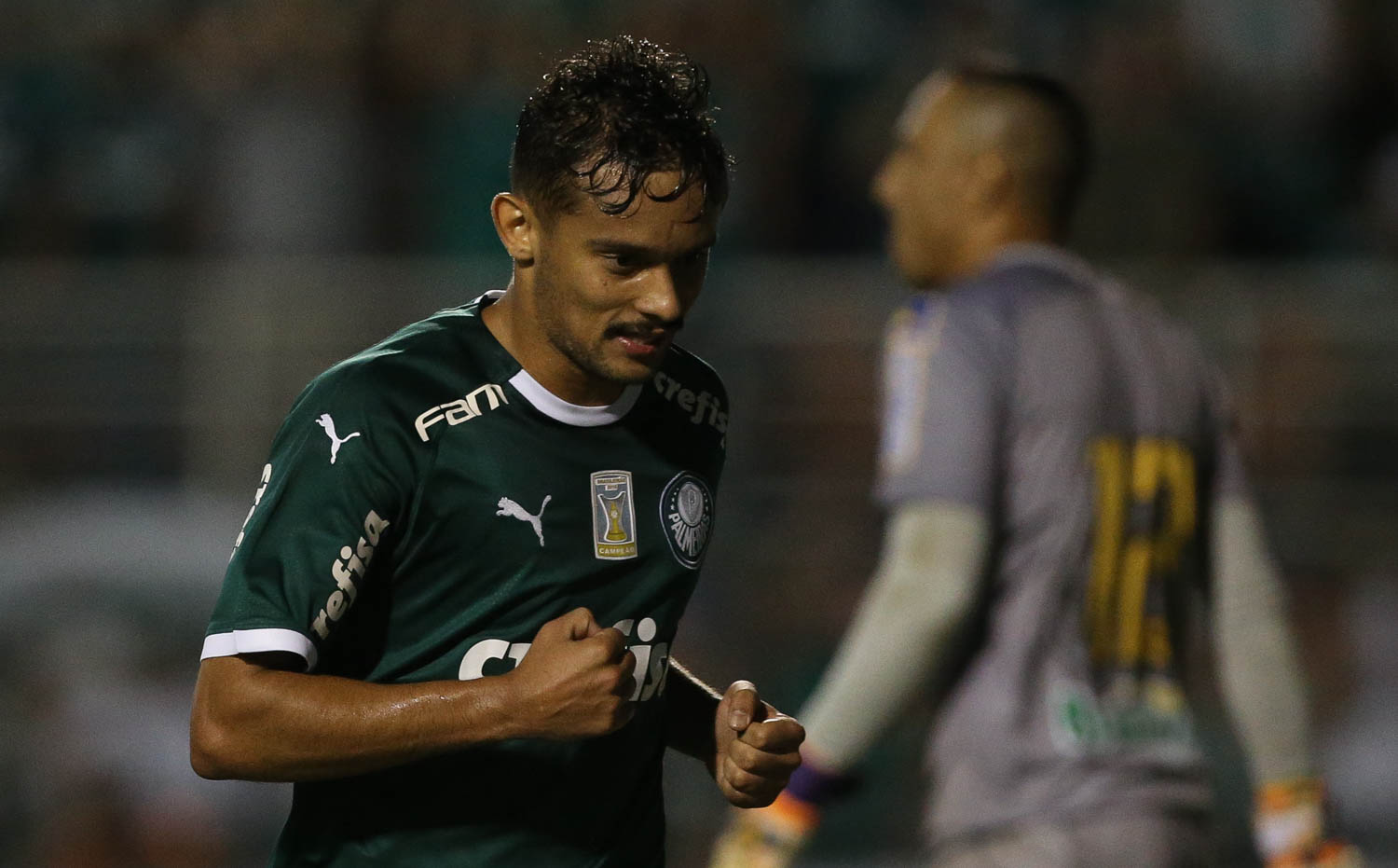 Cesar Greco/Ag. Palmeiras/Divulgação _ Na volta das quartas de final, o Verdão goleou o Novorizontino por 5 a 0 e chegou a 11 partidas seguidas sem perder