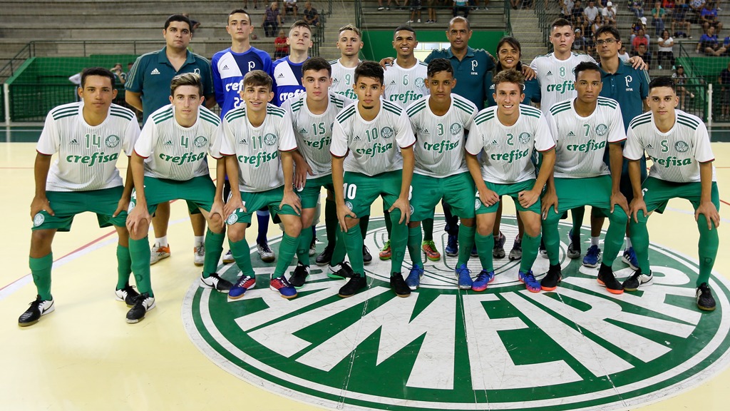 Fabio Menotti/Ag. Palmeiras/Divulgação _ O Sub-18 alviverde tem dois atletas na Seleção Brasileira que vai disputar os Jogos da Juventude