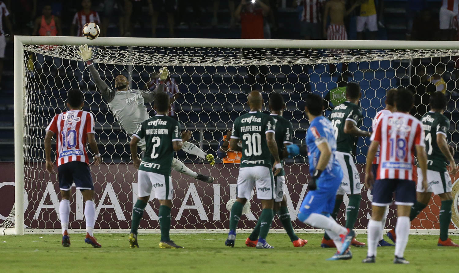 Cesar Greco/Ag Palmeiras/Divulgação_Weverton estreou pelo Verdão