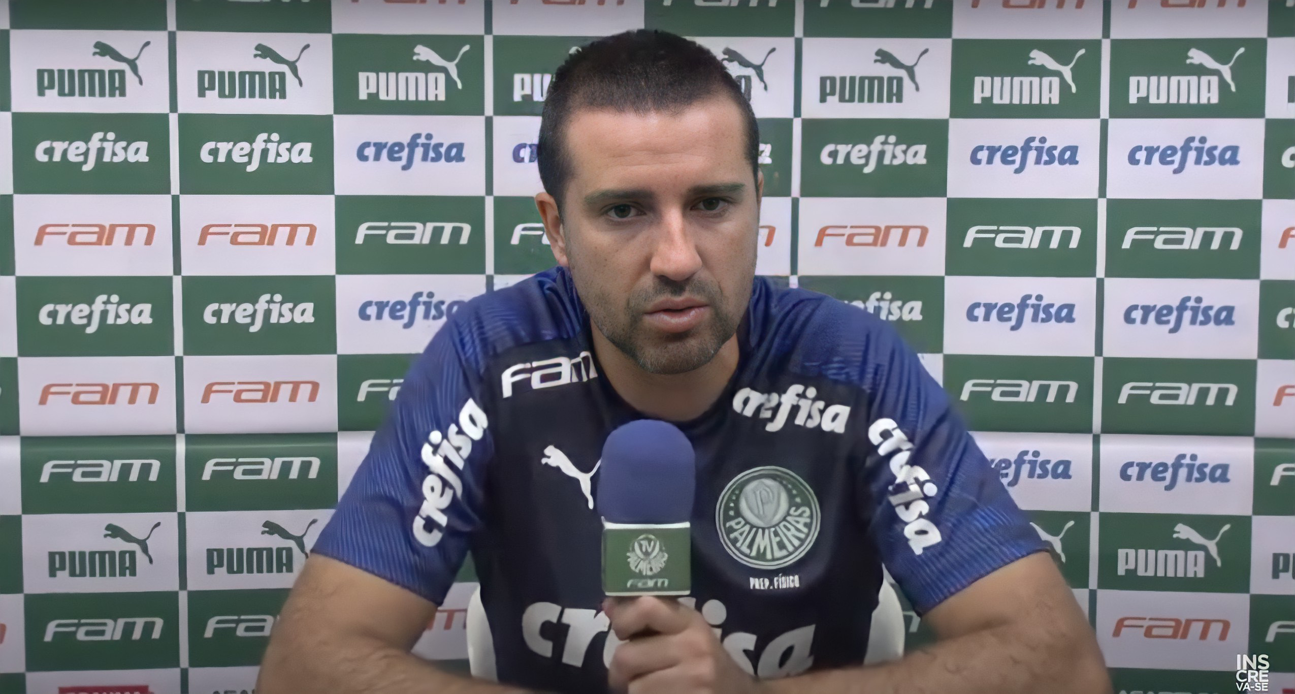 Auxiliar do Palmeiras explica escalação e alerta para falta de concentração