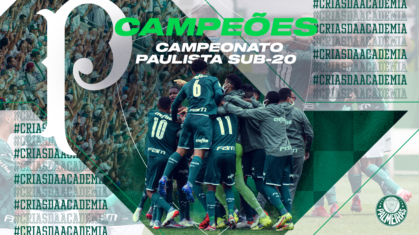 Palmeiras vence o Mirassol e conquista o quinto título seguido do Paulista Sub-20