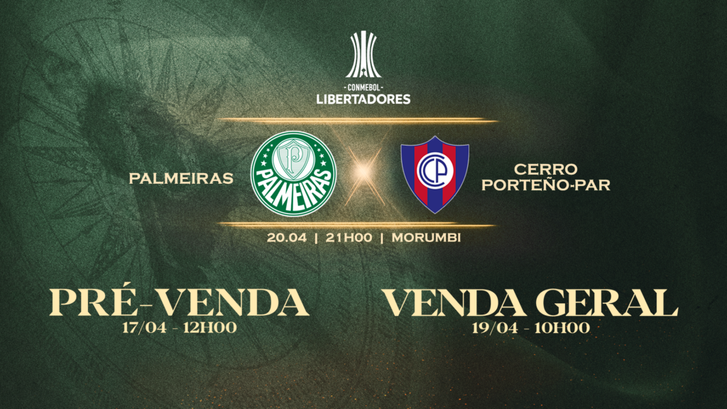 Ingressos a partir de 80 reais para jogo contra Cerro Porteño-PAR no ...