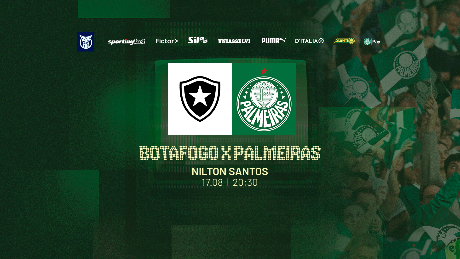 Palmeiras Brilha no Nilton Santos e Assume Vice-Liderança do Brasileirão com Vitória sobre Botafogo