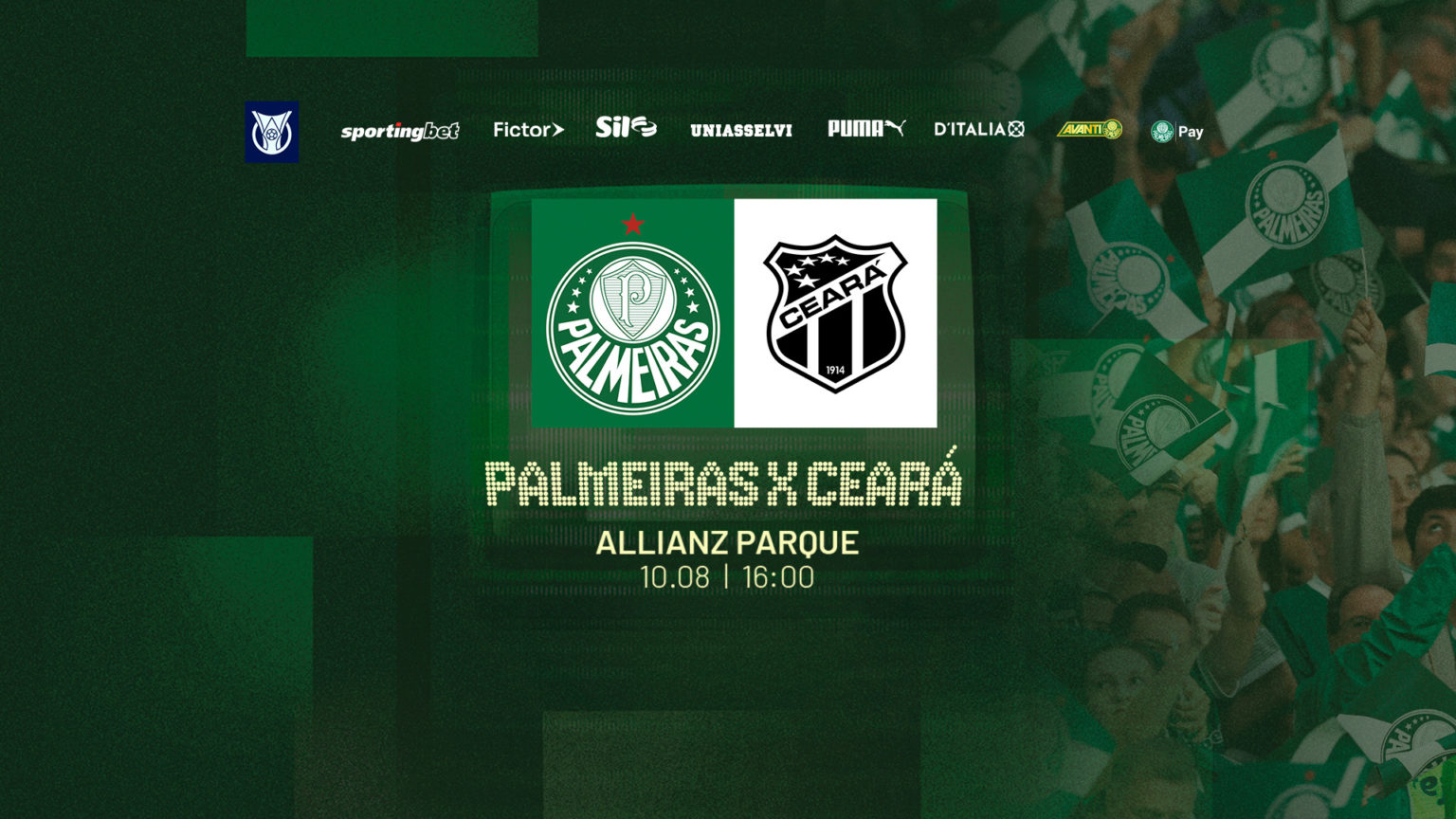 Palmeiras x Ceará: informações, estatísticas e curiosidades – Palmeiras