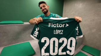 シーズンのトップ得点者であるFlacoLópezは、2029年の終わりまでPalmeirasで更新します –  Palmeiras